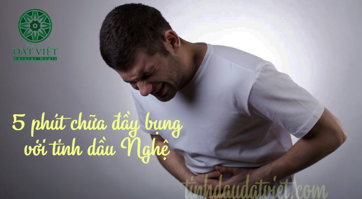 5 phút chữa đầy bụng, biếng ăn bằng tinh dầu Nghệ