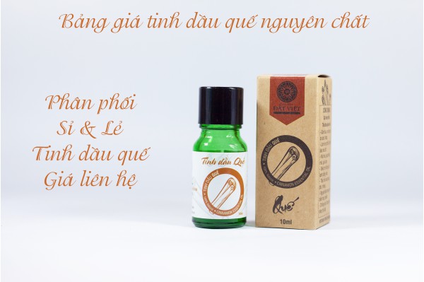 Bảng giá Tinh dầu Quế nguyên chất