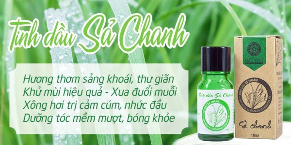 5 Công dụng tuyệt vời của tinh dầu sả chanh