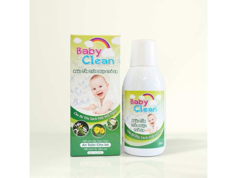 Nước tắm gội thảo dược Baby Clean