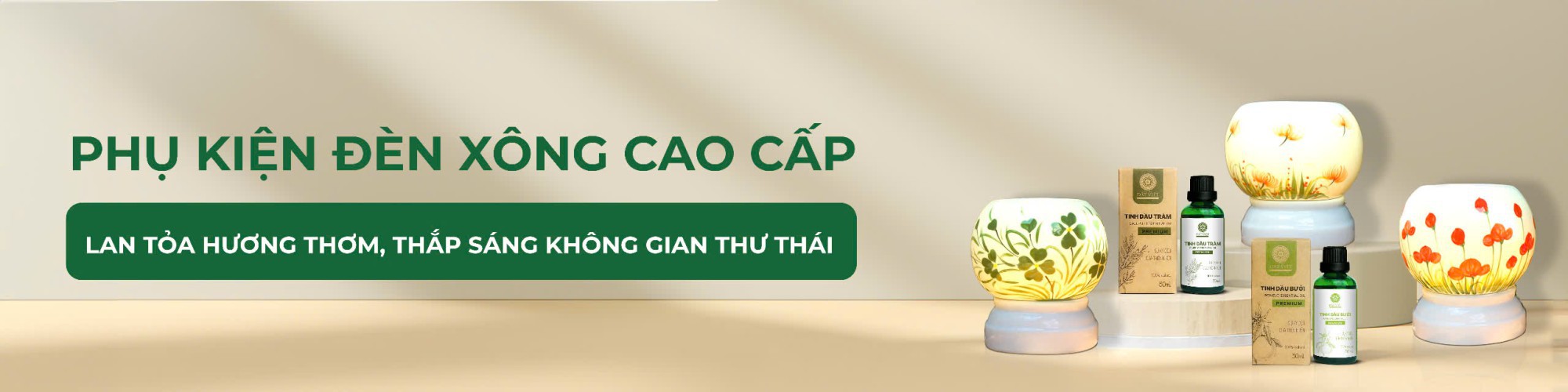 Đèn xông tinh dầu